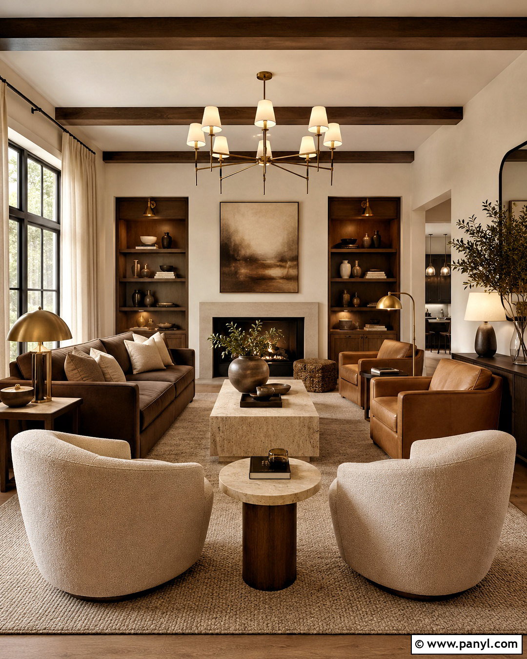 Mocha Caramel and Cream Color Palette - 20 luxe color palette ideas