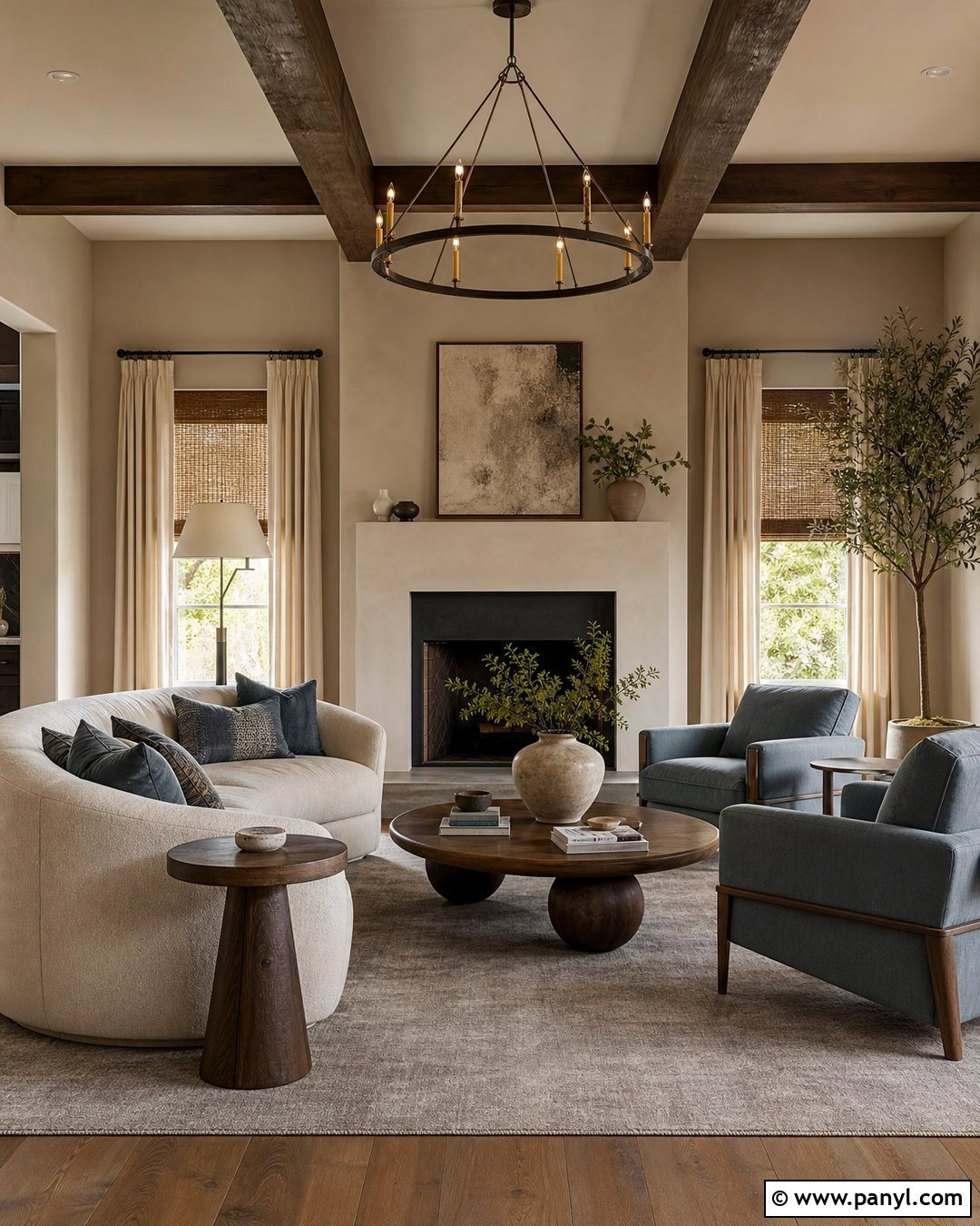 Mocha Living Room Walls - 45 wall colors for living room ideas