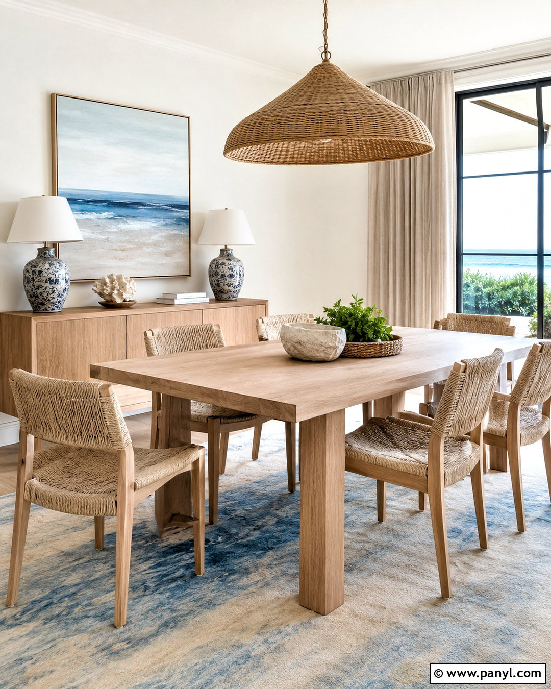 Modern Beach House Dining Room - 20 modern beach house interior design ideas