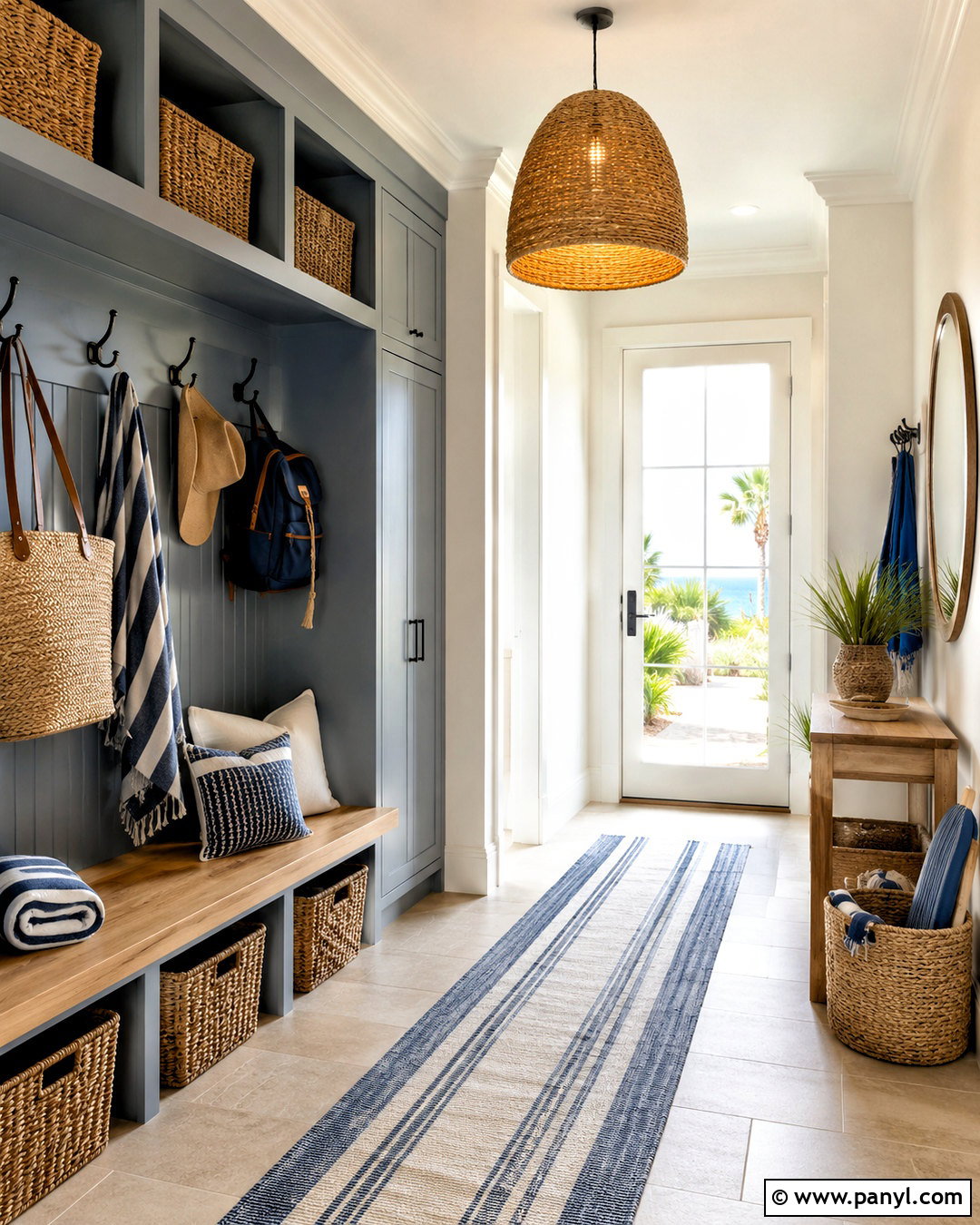 Modern Beach House Entryway - 20 modern beach house interior design ideas