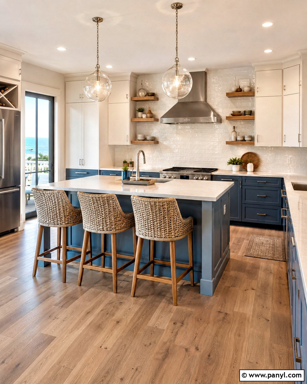 Modern Beach House Kitchen - 20 modern beach house interior design ideas