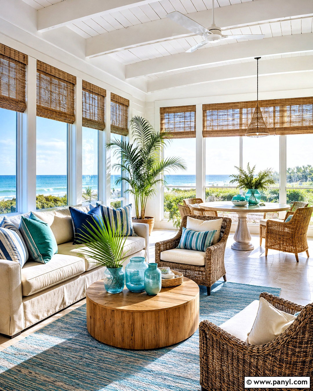 Modern Beach House Sunroom - 20 modern beach house interior design ideas