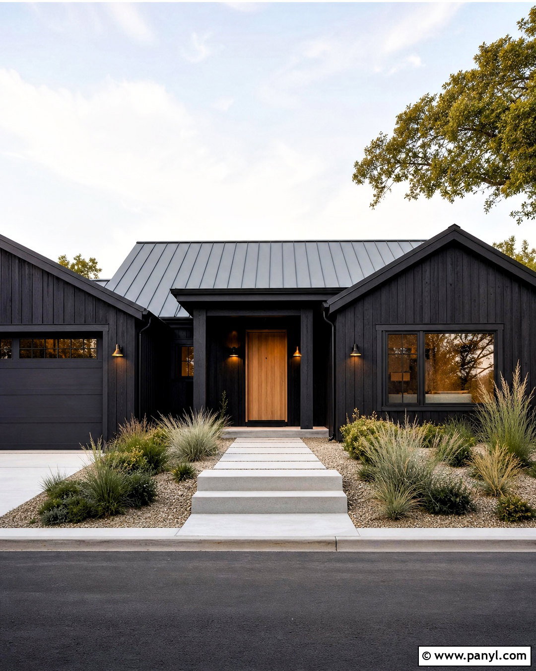 Modern Black Exterior Stain - 20 latest paint trends
