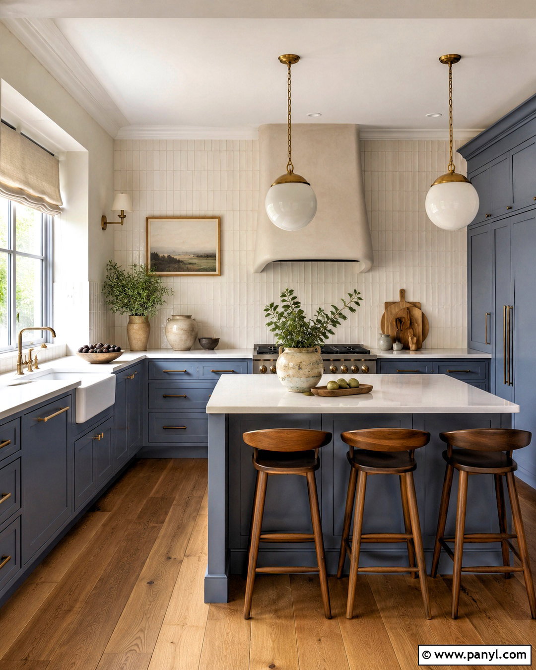 Modern Blue Cottage Kitchen - 20 blue cottage kitchen ideas