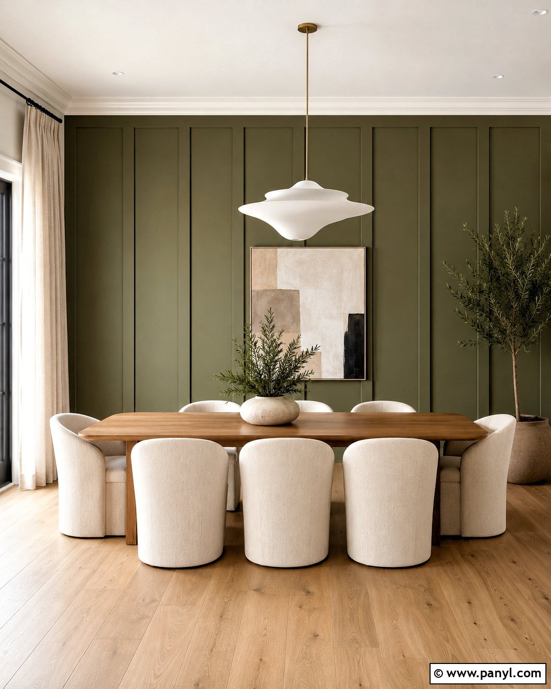 Modern Board And Batten Accent Wall - 20 modern accent wall ideas