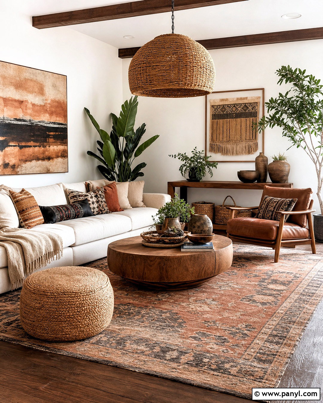 Modern Boho Living Room - 20 living room inspiration ideas