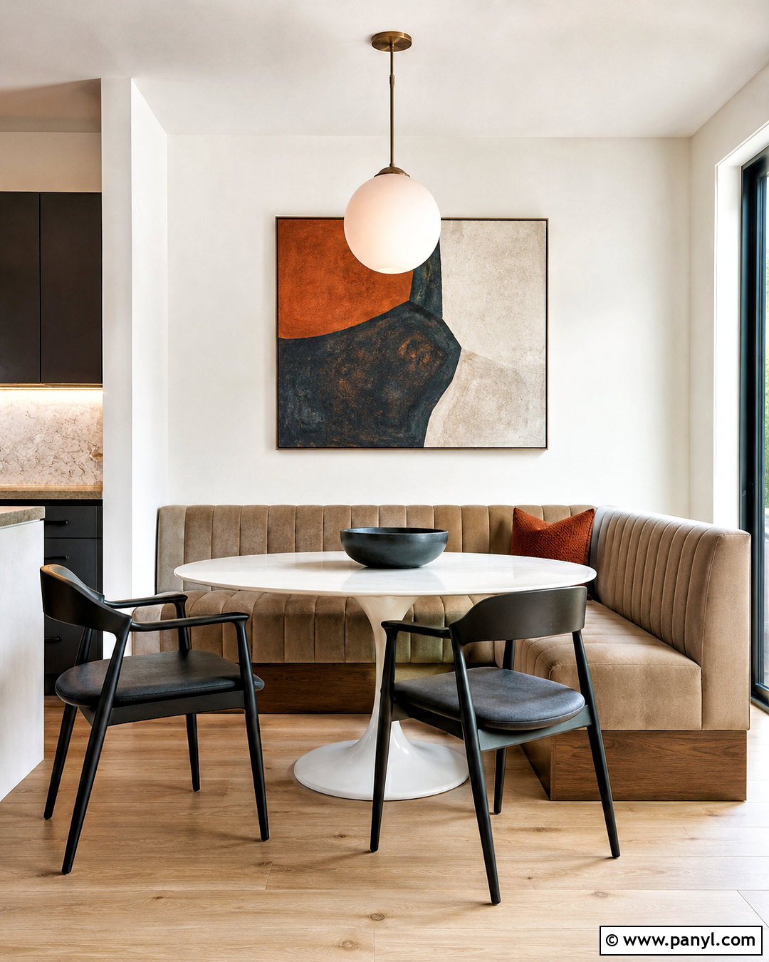 Modern Breakfast Nook - 20 breakfast nook ideas