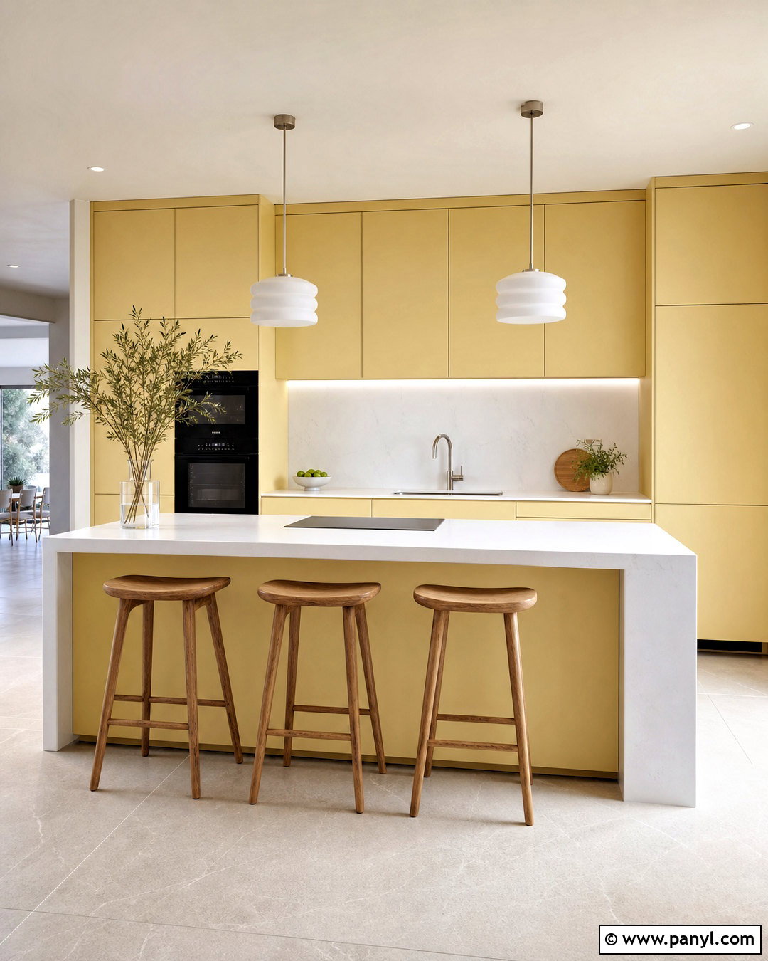 Modern Butter Yellow Kitchen - 20 butter yellow kitchen ideas