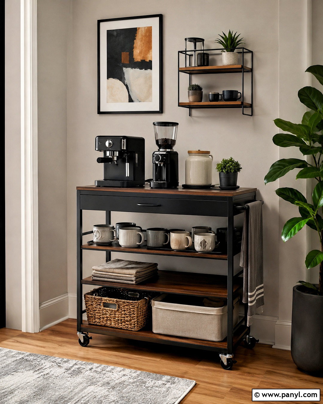 Modern Coffee Bar Cart - 20 coffee bar ideas modern ideas