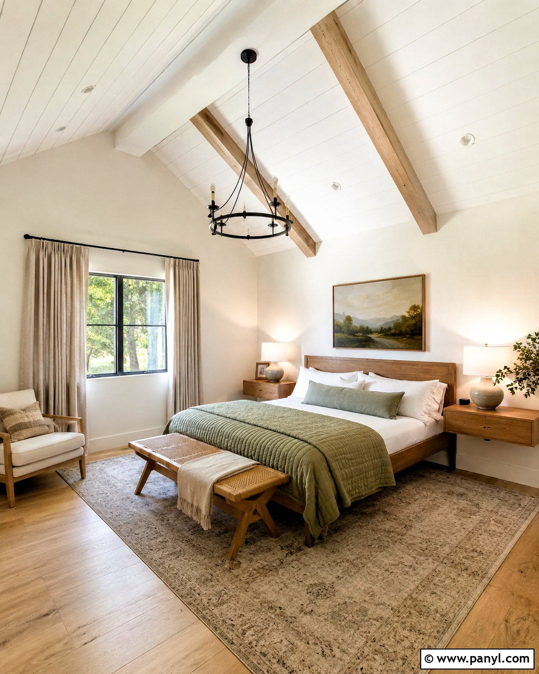 Modern Cottage Bedroom - 20 cottage bedroom ideas