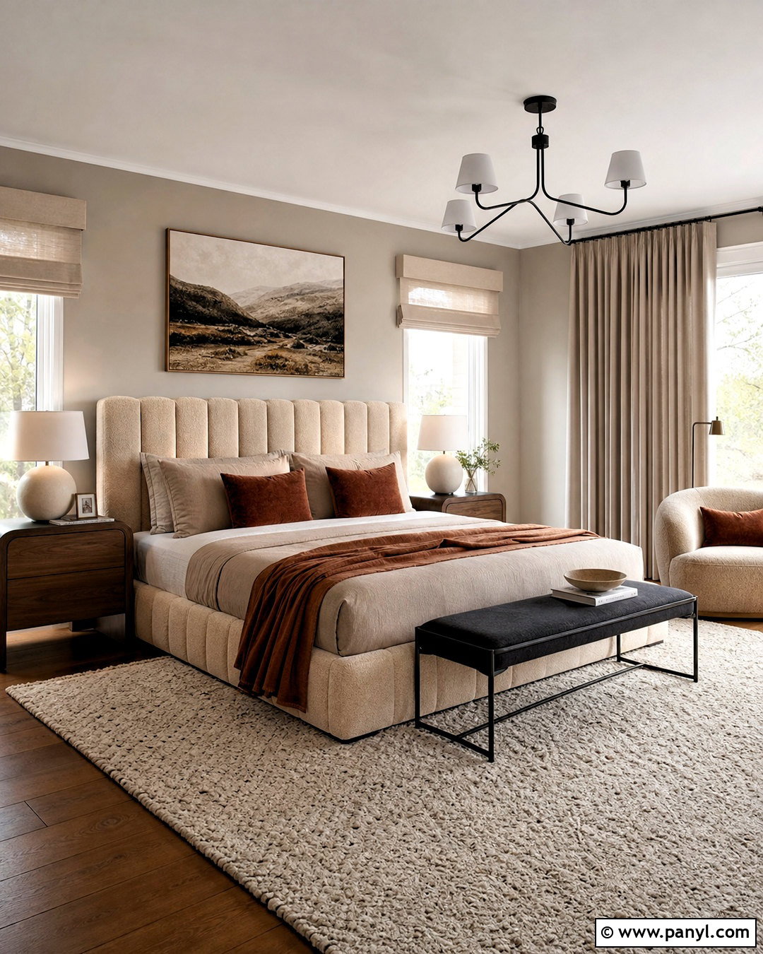 Modern Cozy Bedroom - 20 bedroom ideas