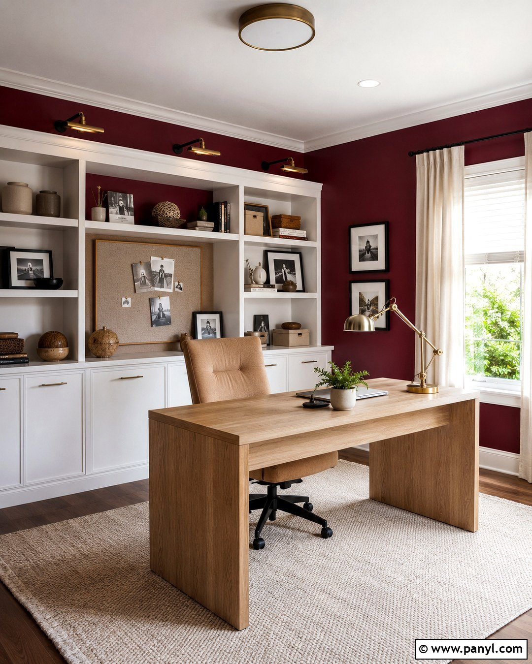 Modern Cranberry Walls - 20 Cranberry Walls