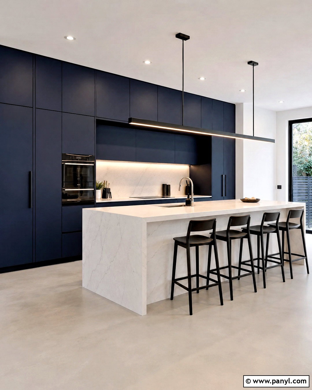 Modern Dark Blue Kitchen - 20 dark blue kitchens