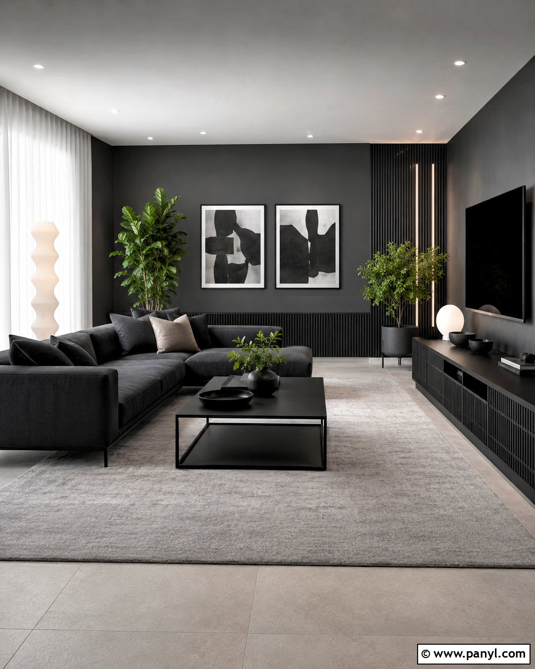 20 Dark Grey Living Room Ideas for a Chic, Cozy Modern Space