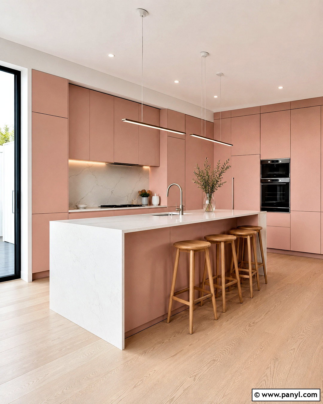 Modern Dusty Pink Kitchen Cabinets - 20 dusty pink kitchen cabinets