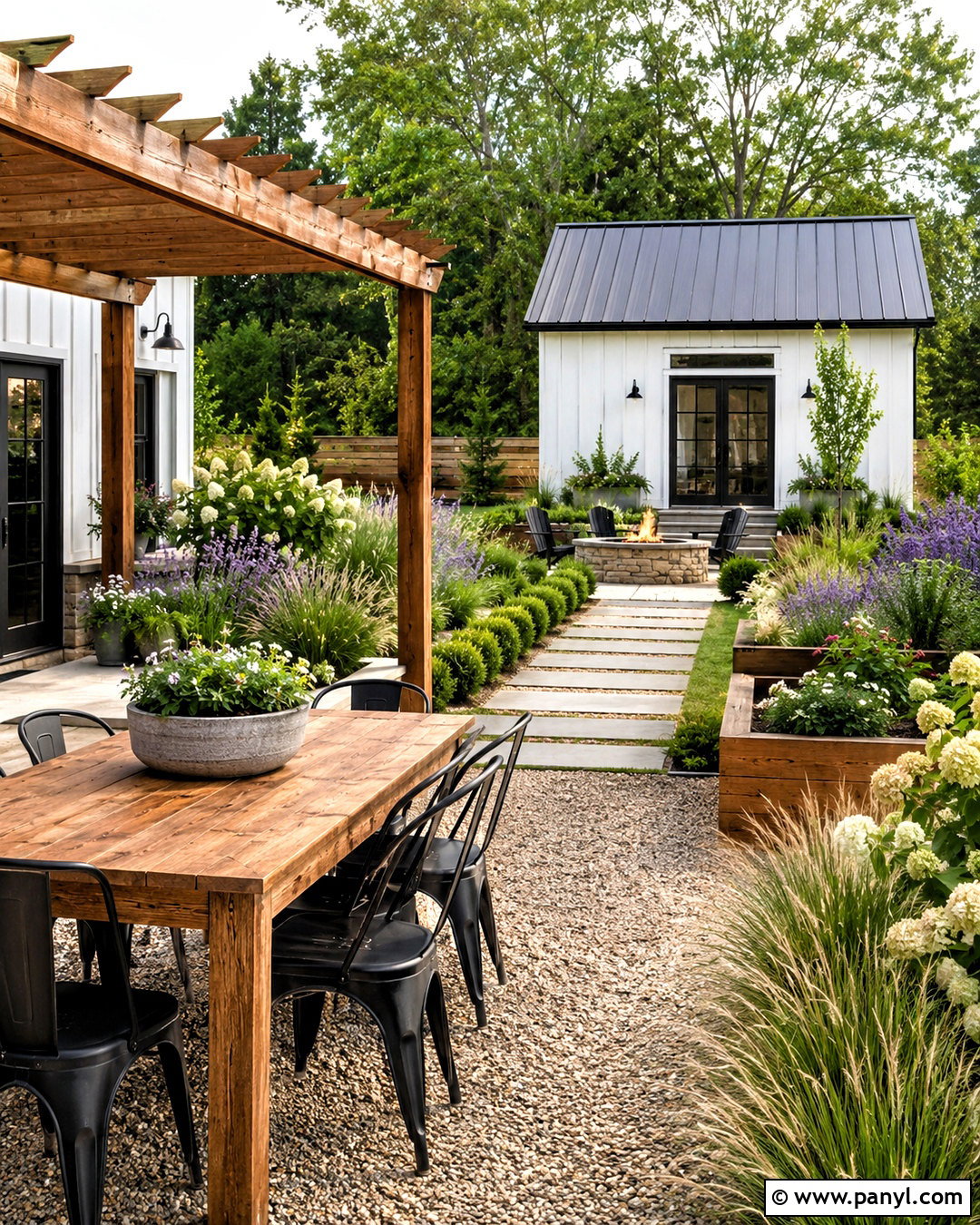 Modern Farmhouse Backyard Garden - 20 modern farmhouse ideas