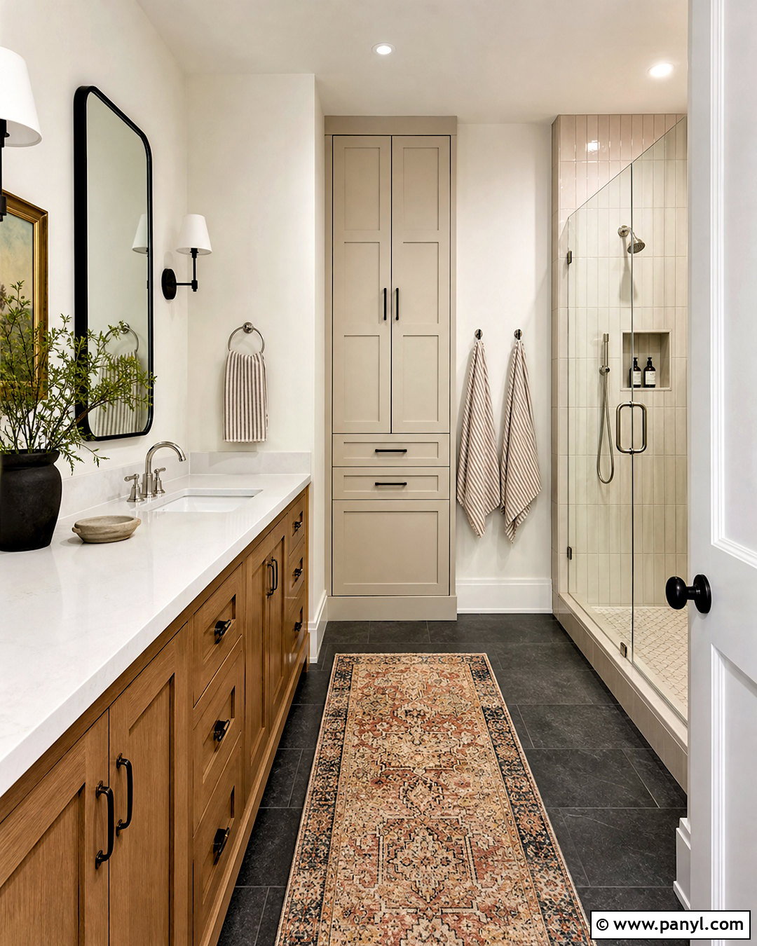 Modern Farmhouse Bathroom - 20 bathroom ideas