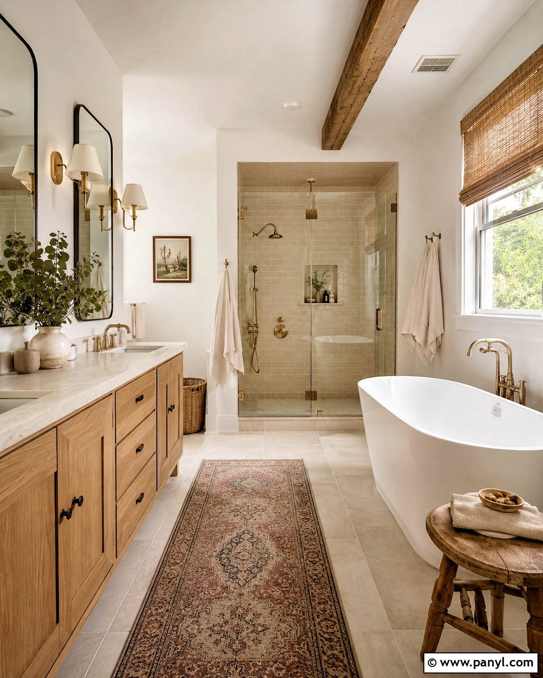 Modern Farmhouse Bathroom - 20 modern farmhouse ideas