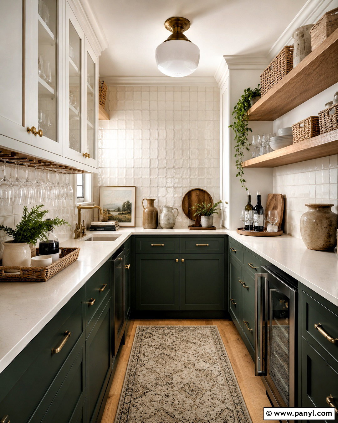 Modern Farmhouse Butler Pantry - 20 modern farmhouse ideas