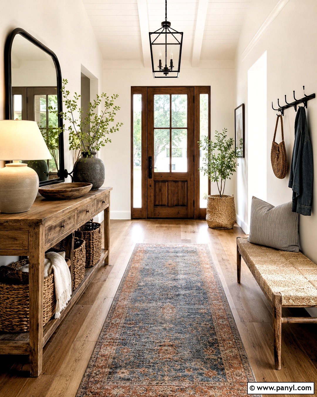 Modern Farmhouse Entryway - 20 modern farmhouse ideas
