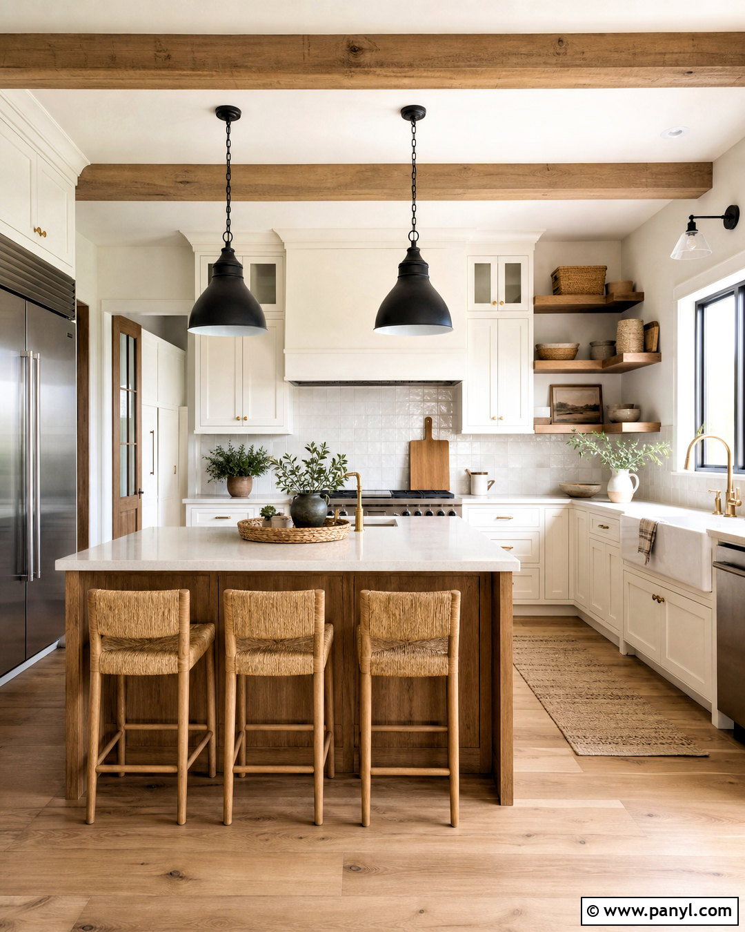 Modern Farmhouse Kitchen - 20 kitchen inspo ideas