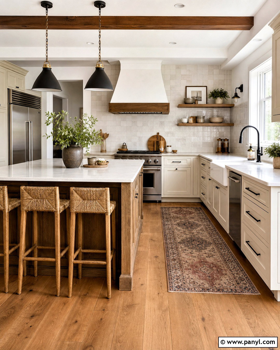 Modern Farmhouse Kitchen - 20 kitchen design ideas
