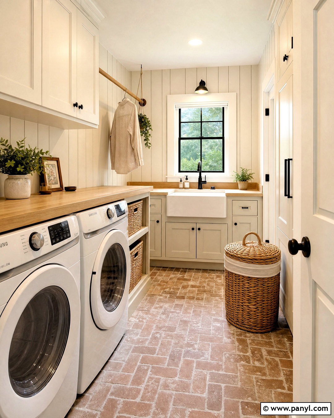 Modern Farmhouse Laundry Room - 20 laundry room ideas