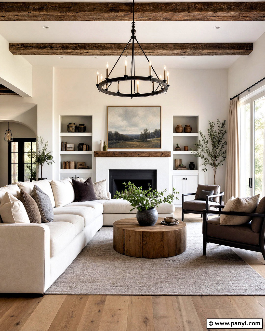Modern Farmhouse Living Room - 20 farmhouse living room ideas