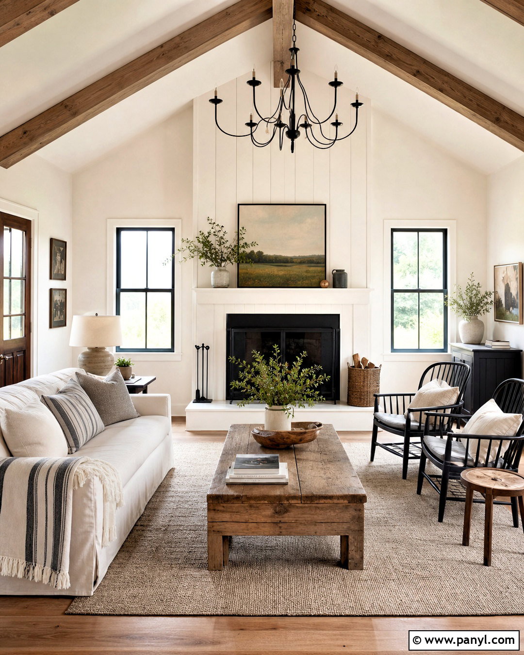 Modern Farmhouse Living Room - 20 living room inspiration ideas