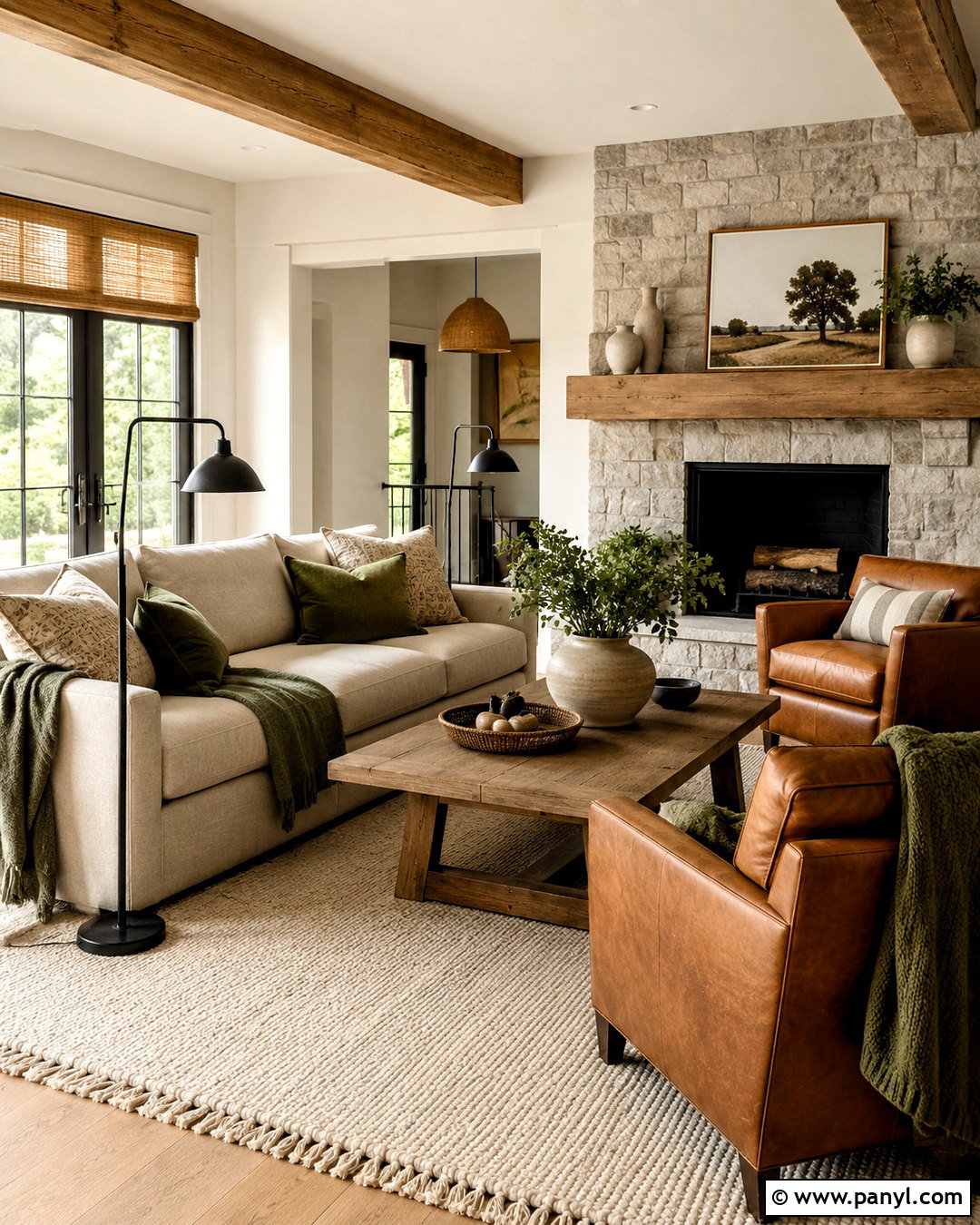Modern Farmhouse Living Room - 20 modern farmhouse ideas