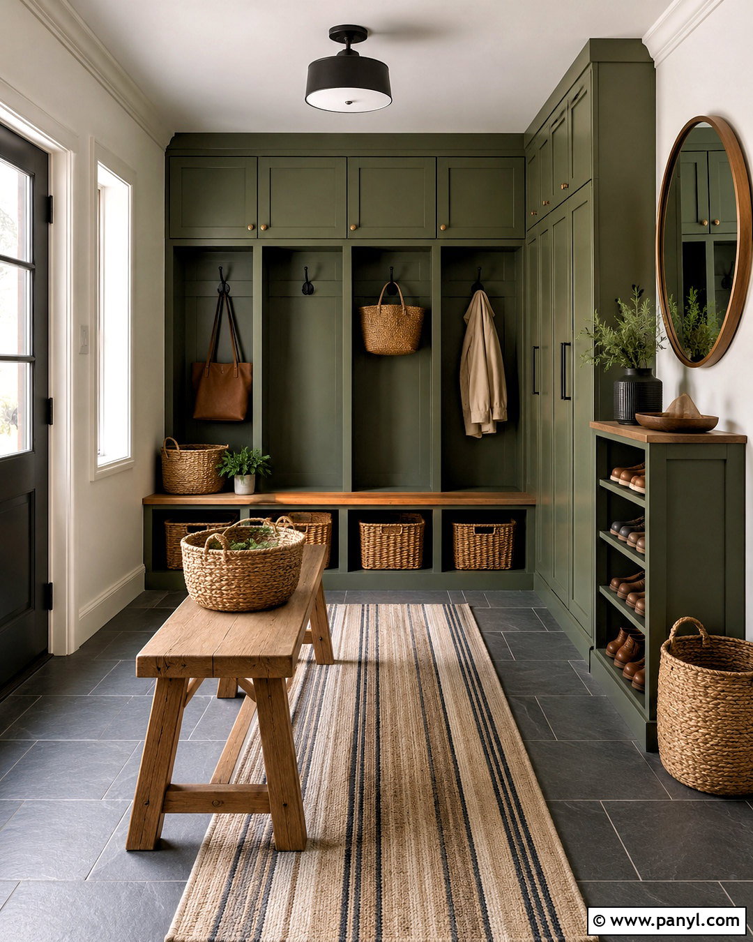 Modern Farmhouse Mudroom - 20 modern farmhouse ideas