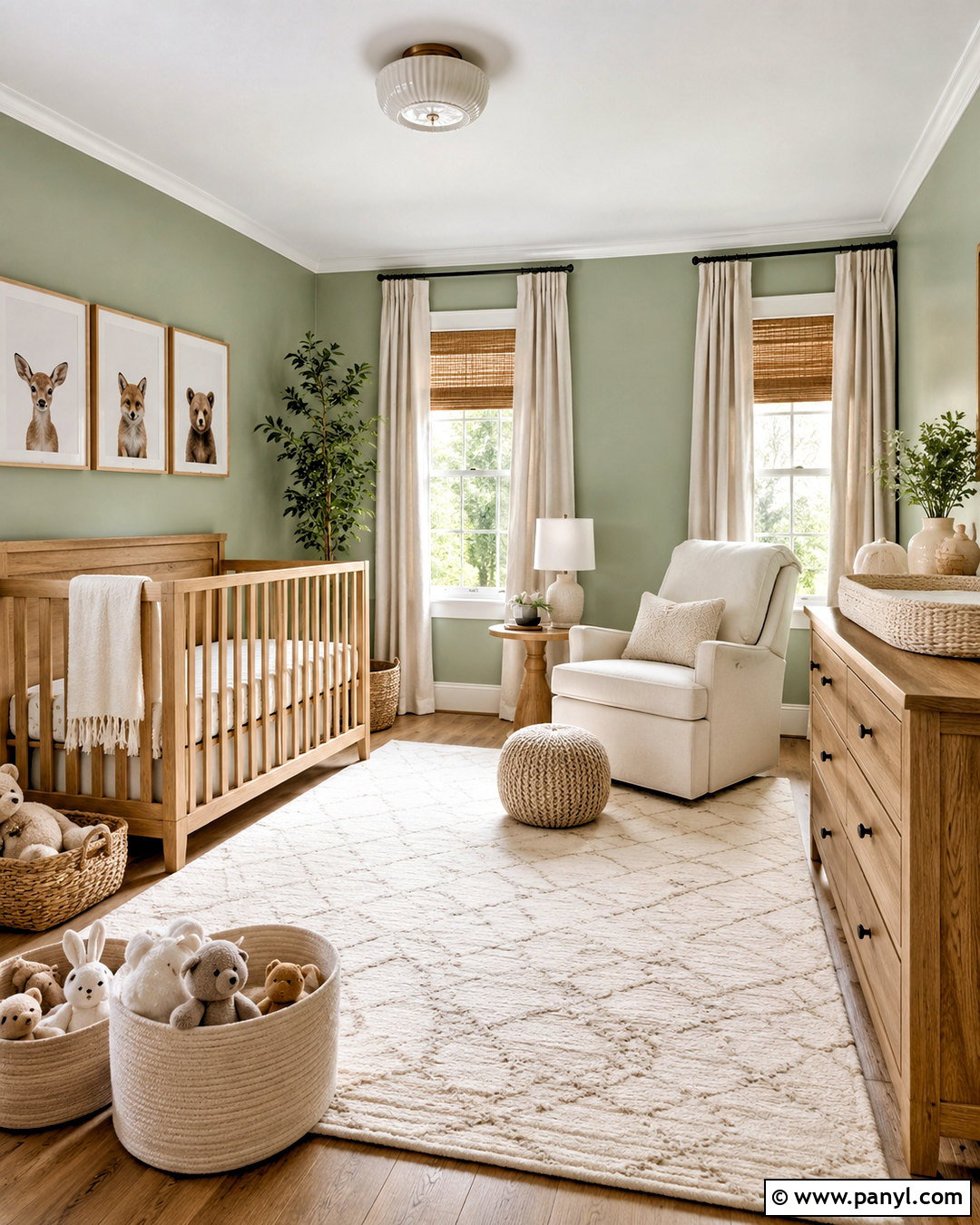 Modern Farmhouse Nursery - 20 modern farmhouse ideas