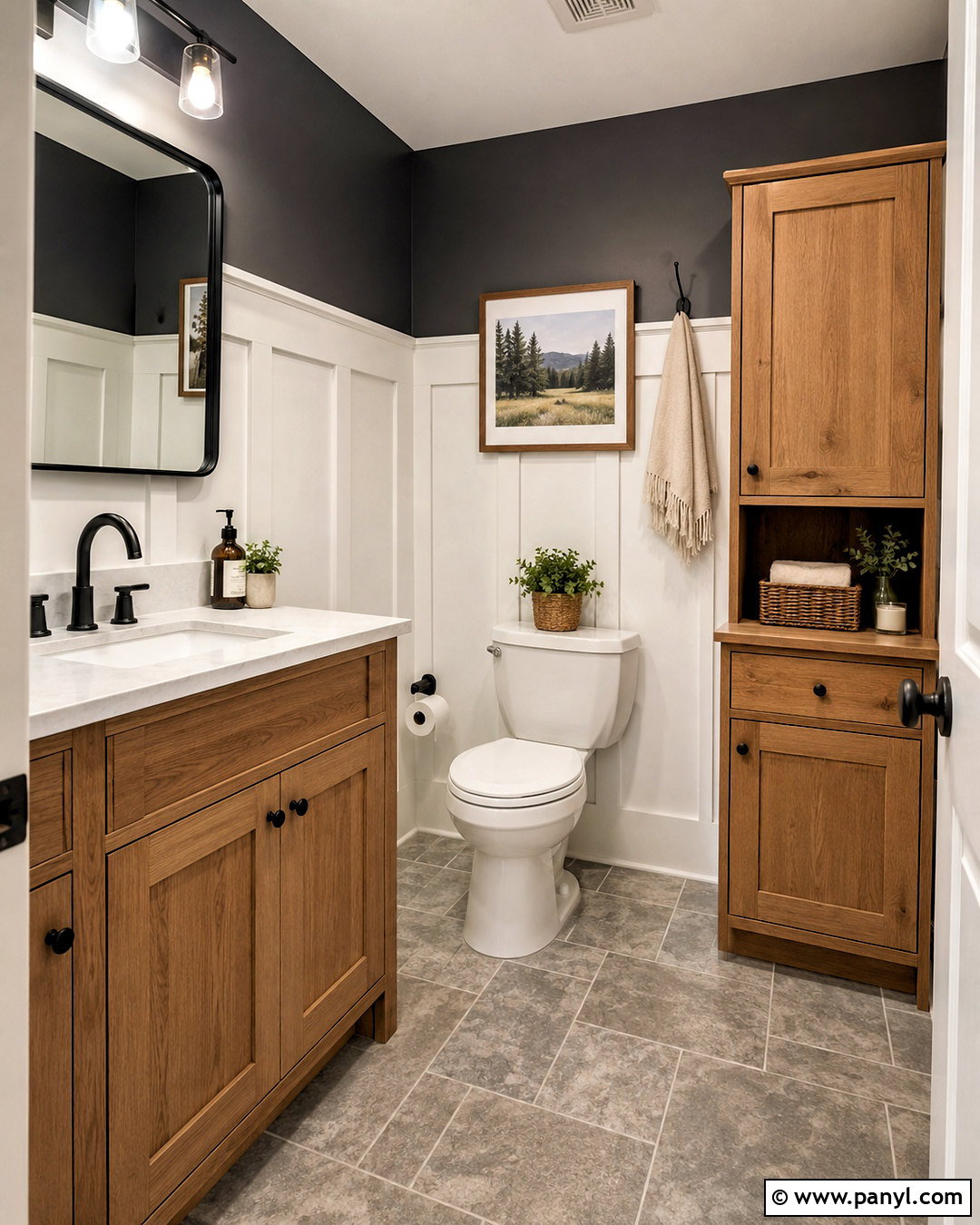 Modern Farmhouse Toilet - 20 little toilet ideas
