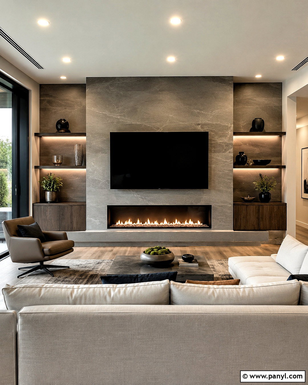 20 Modern Fireplace Ideas for Cozy, High-Style Living Spaces