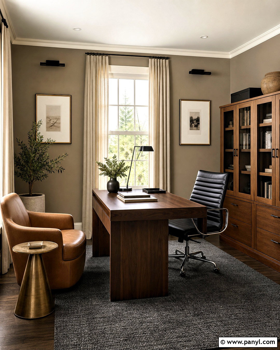 Modern Gray SW 7632 Home Office - 20 sherwin williams warm neutrals