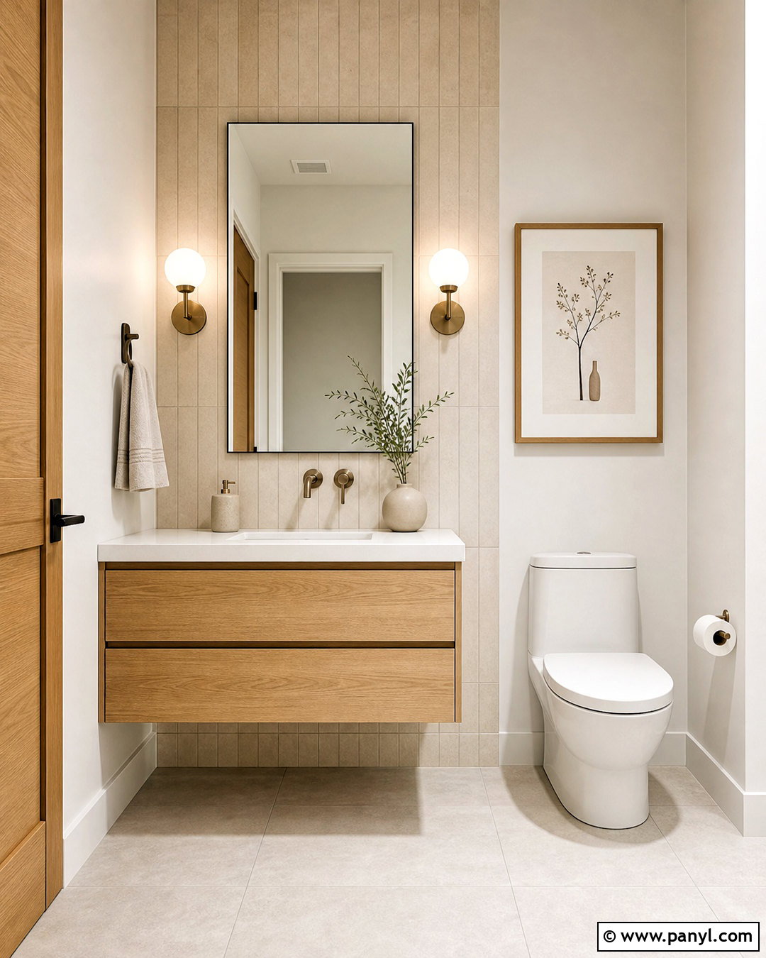 Modern Half Bathroom - 20 half bathroom design ideas