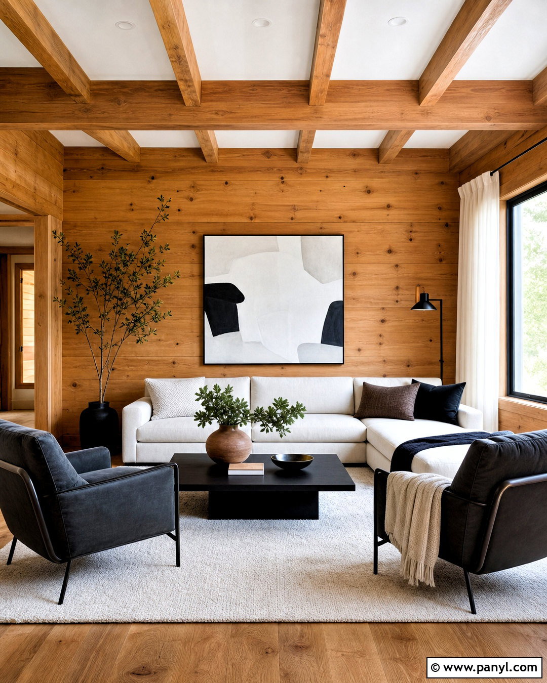 Modern Knotty Pine Living Room - 20 knotty pine living room ideas