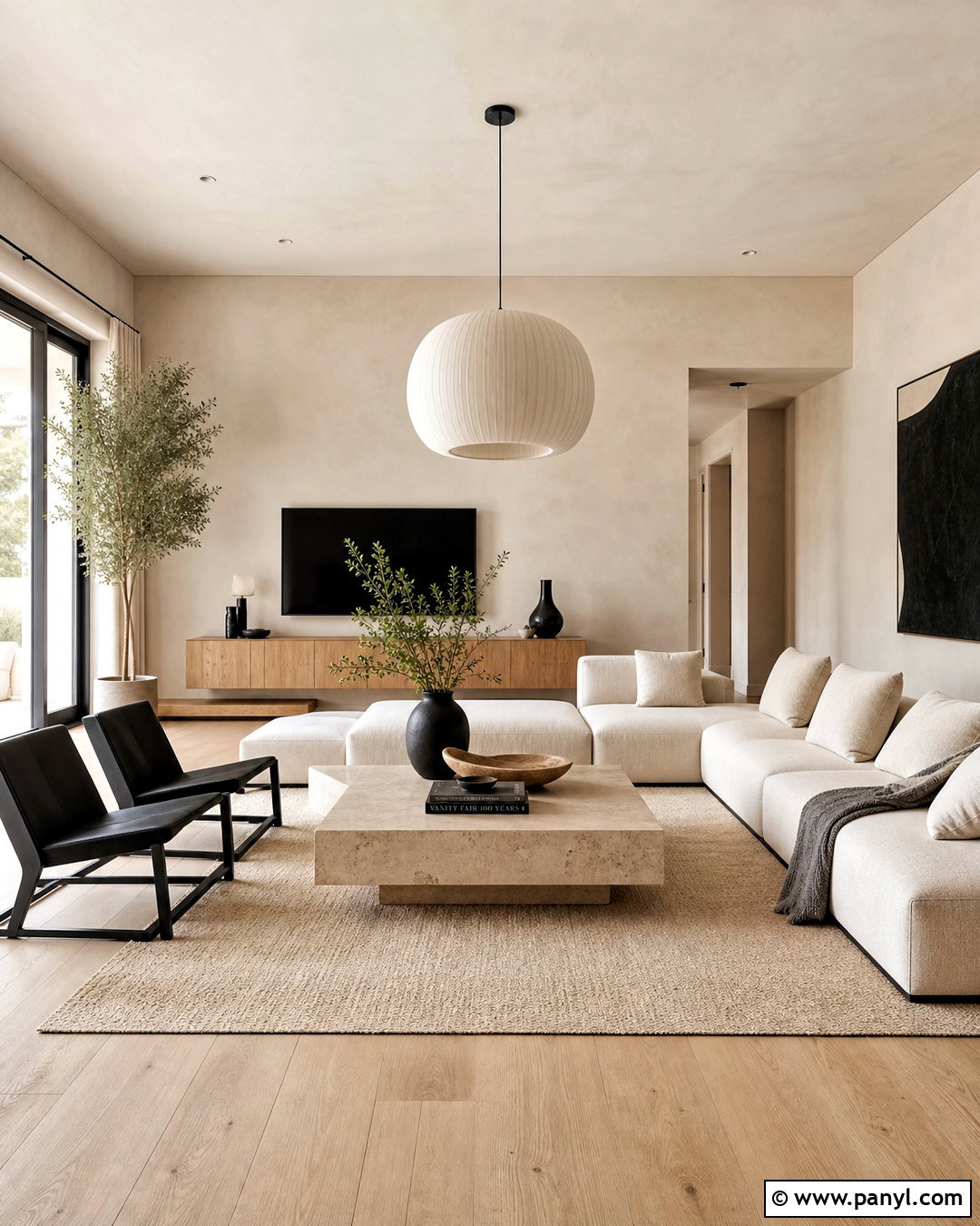 Modern Limewash Living Room - 20 limewash walls living rooms