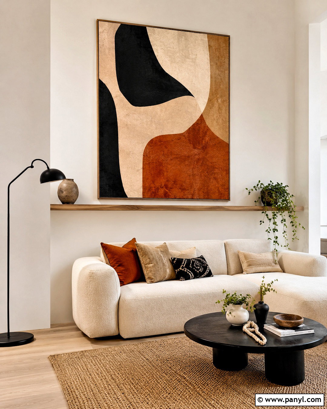 Modern Minimal Boho Wall - 20 boho wall design ideas