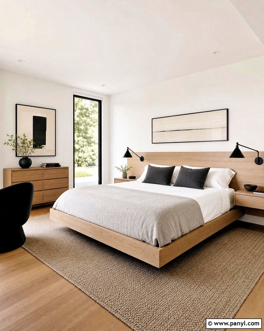 Modern Minimalist Bedroom Interior - 20 bedroom interior ideas