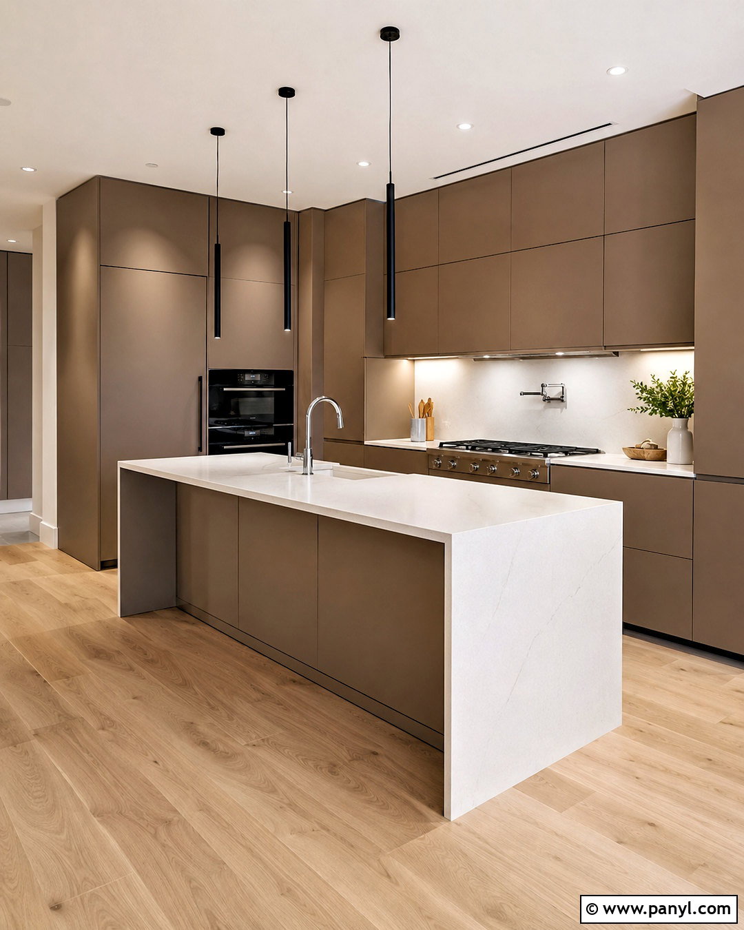 Modern Mocha Kitchen - 20 mocha kitchen ideas