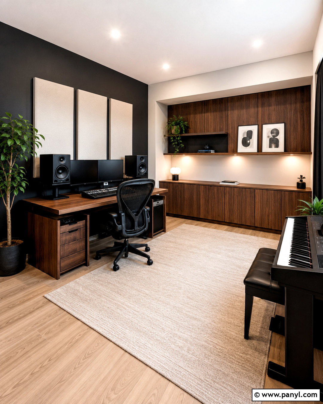 Modern Music Office Room - 20 music office room ideas