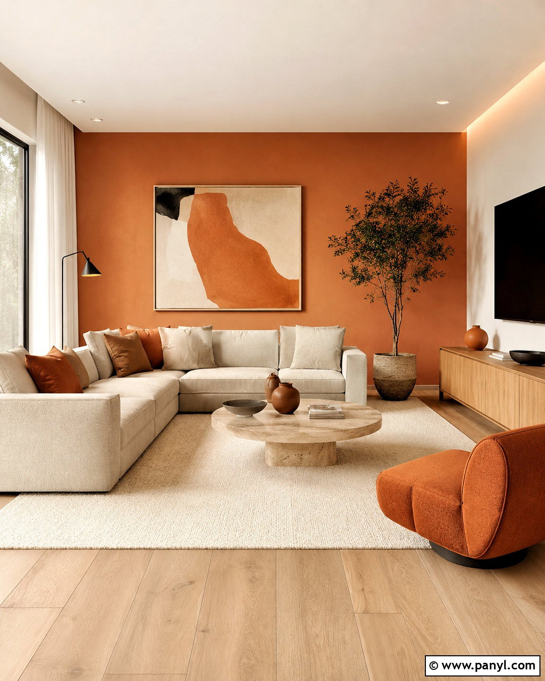 20 Orange Home Ideas for a Cheerful, Modern Style Makeover