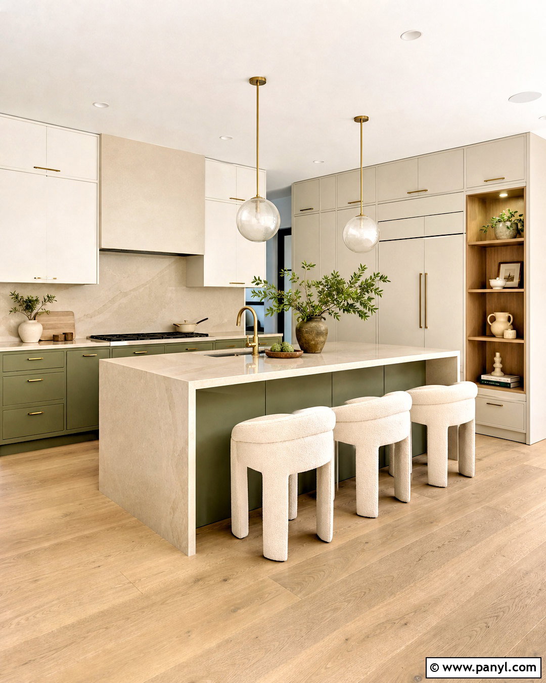 Modern Sage And Cream Kitchen - 20 sage and cream kitchen ideas