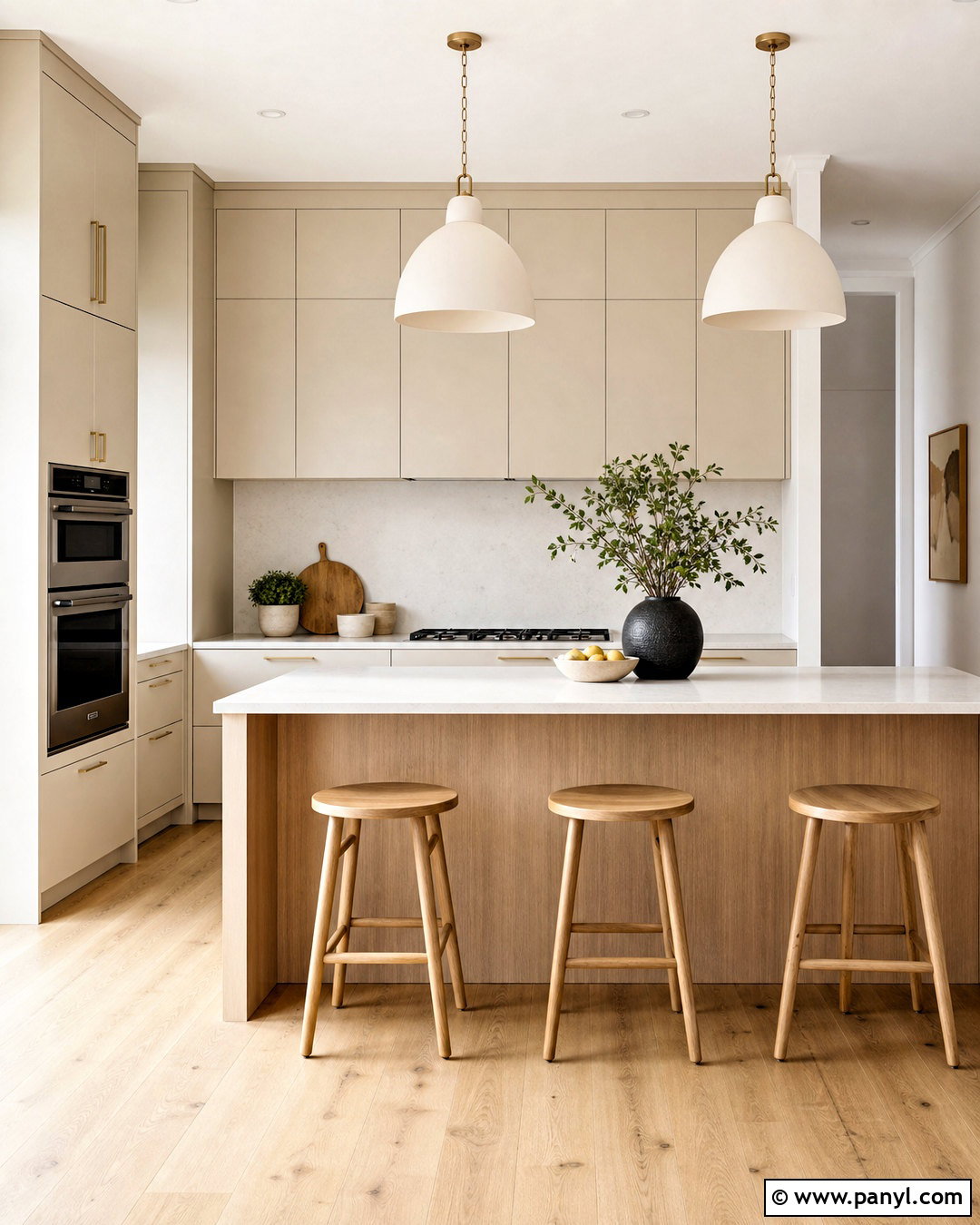 Modern Sand Beige Kitchen Cabinets - 20 sand beige kitchen ideas