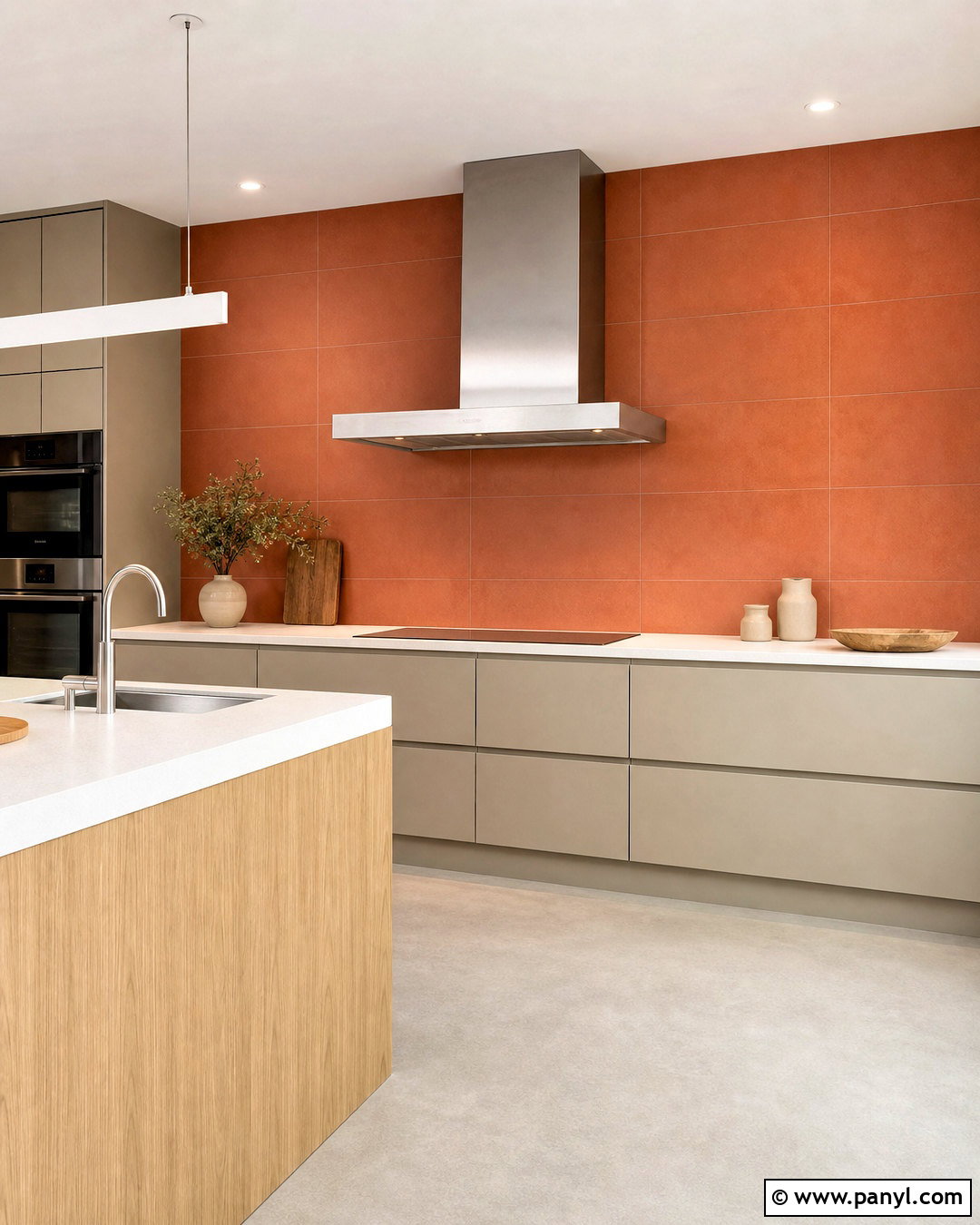 Modern Terracotta Backsplash - 20 terracotta backsplash kitchen ideas
