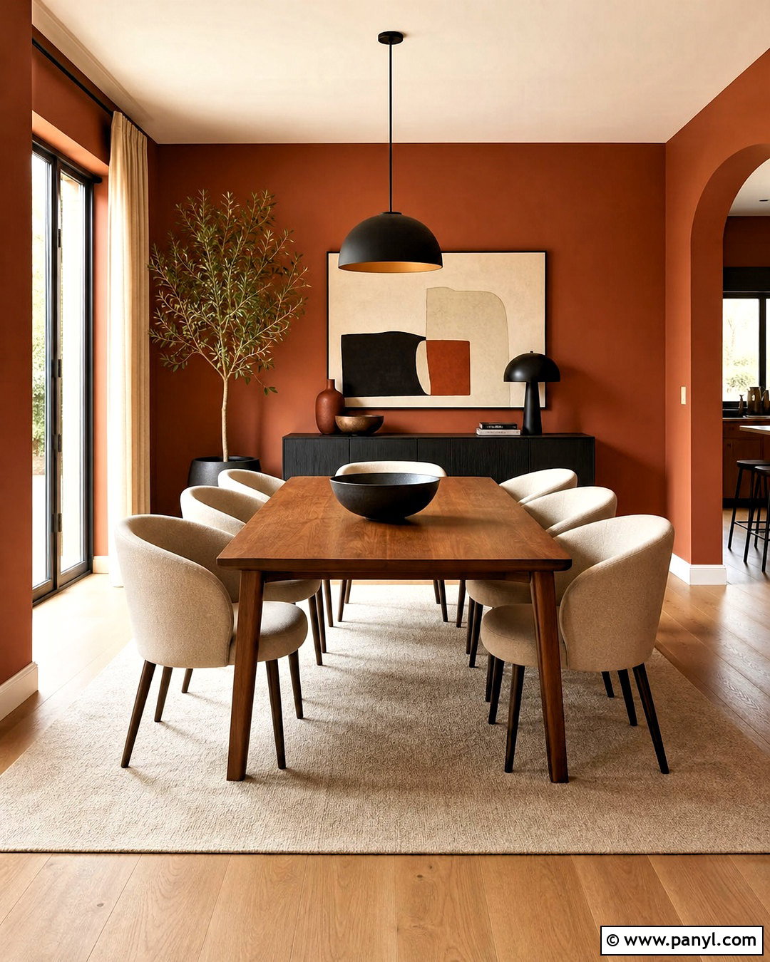 Modern Terracotta Dining Room - 20 terracotta dining room ideas