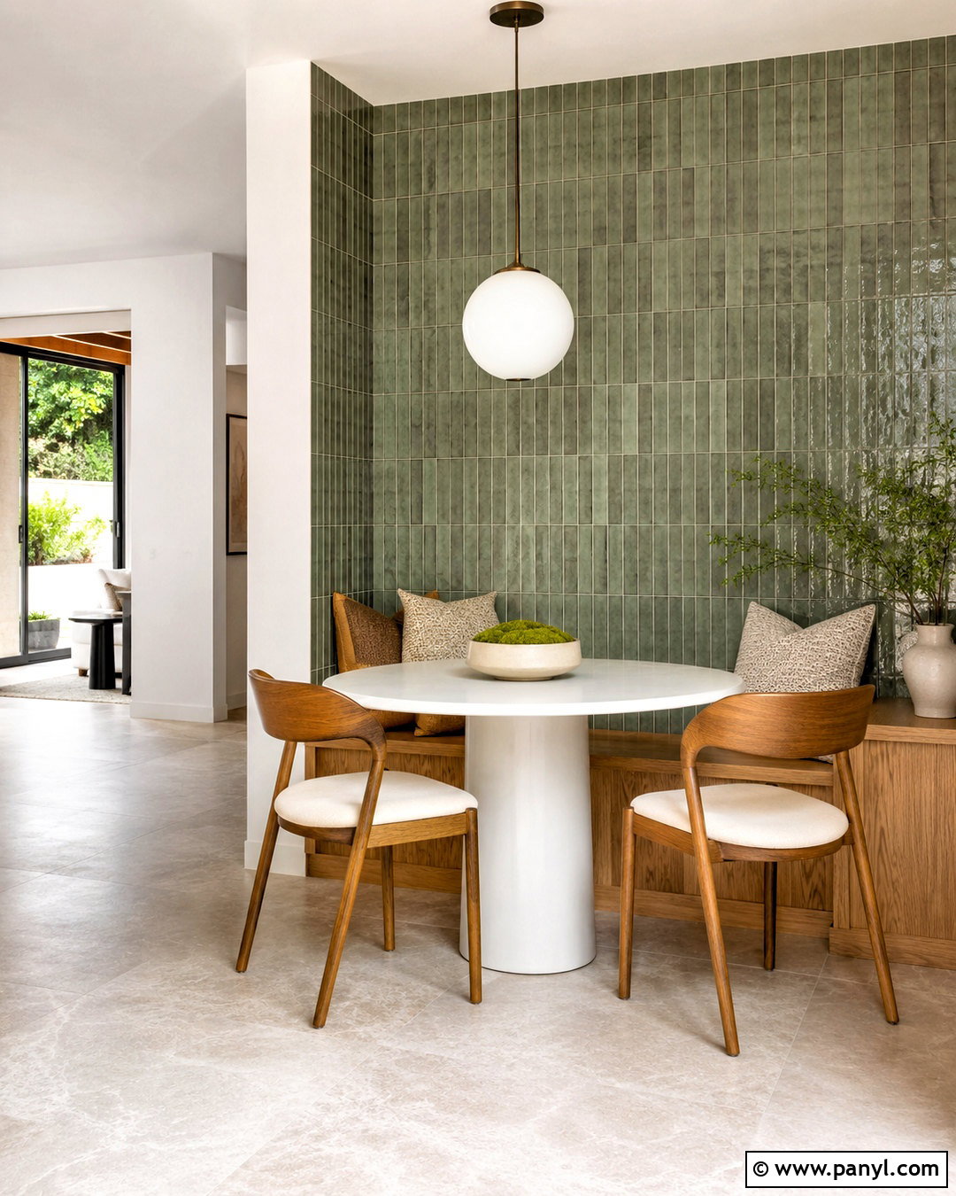 Modern Tile Accent Wall - 20 modern accent wall ideas