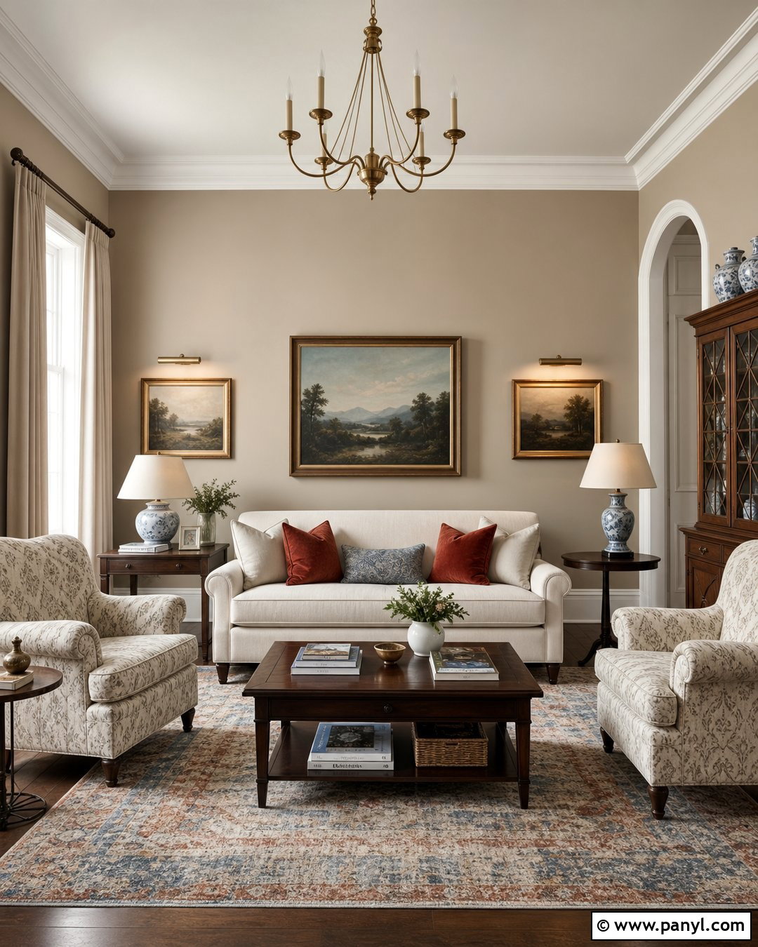 Modern Traditional Beige Walls - 35 Beige Wall Colour Ideas