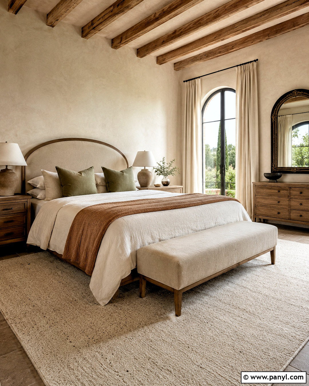 Modern Tuscan Bedroom - 20 modern tuscan home interiors